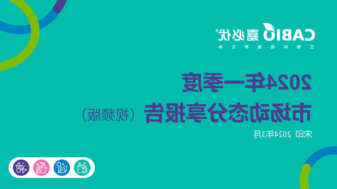 2024年一季度市场与消费洞察